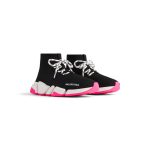 Women’s Speed 2.0 Lace-up Recycled Knit Sneaker  in Black - Image 2